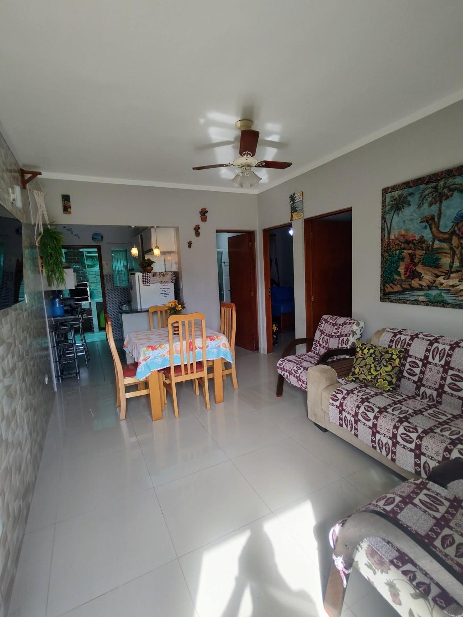 Alugo Apartamento Na Praia Cocanha Caraguatatuba Bagian luar foto